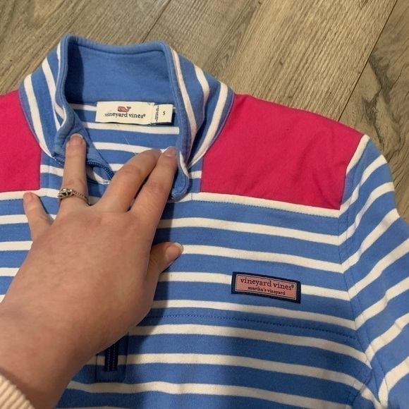 Vineyard Vines Nautical Stripe Shep Sweater Size Small - Picture 4 of 5